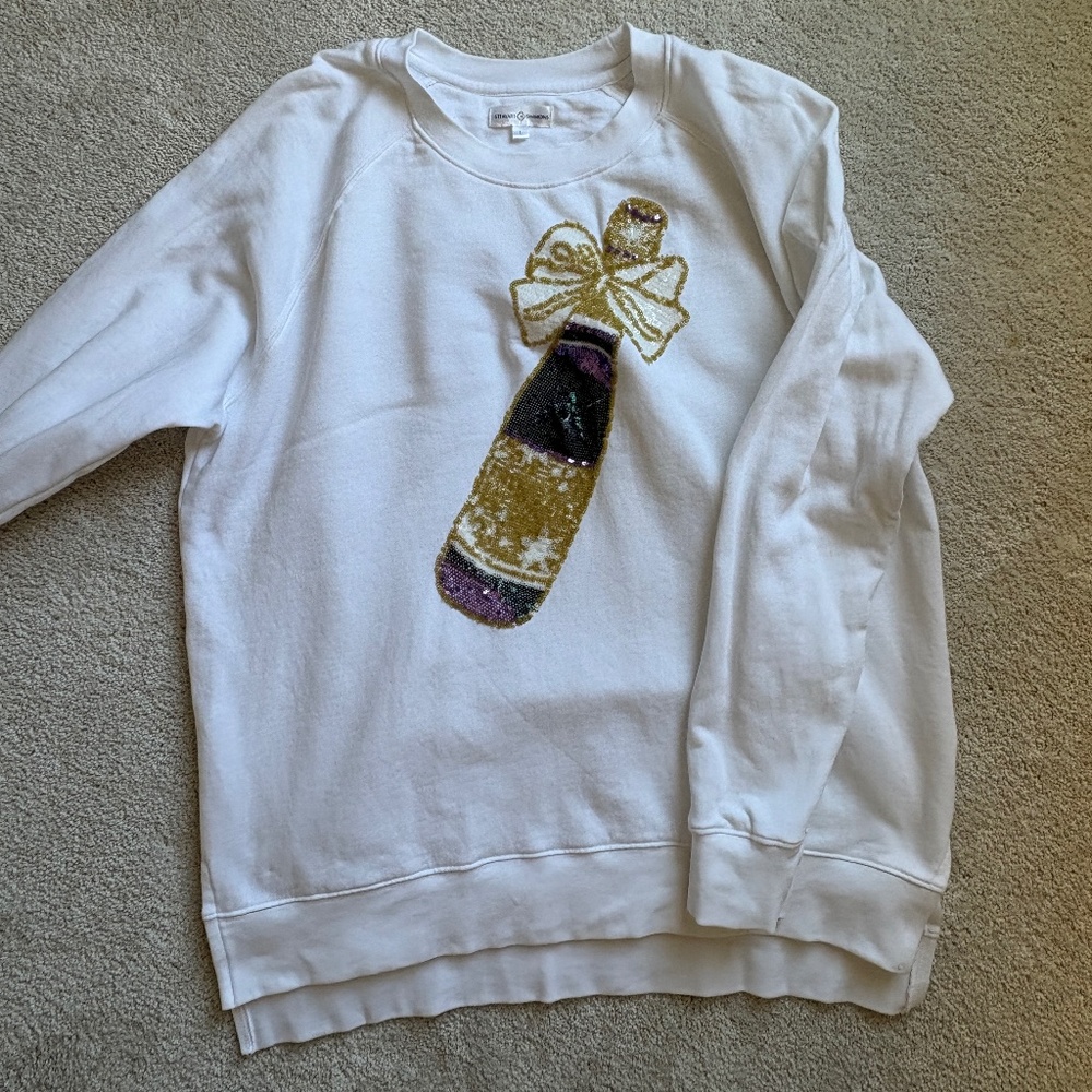 Stewart and Simmons Mardi Gras sweat shirt